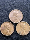 1948 P, D & S Lincoln Cents 3 Coin Set