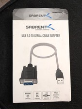 Sabrent USB 2.0 To Serial Cable Adapter 1 Ft SBT-USC1K