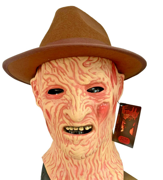 Trick R Treat Studios Freddy Krueger 1984 Halloween KostüM Maske & Hut-image