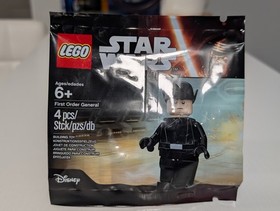 Lego Star Wars First Order General Minifig Polybag (5004406) New/Sealed