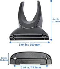 100PCS U-Type Universal Holder Wall Mount Bracket for Handheld Barcode Scanners