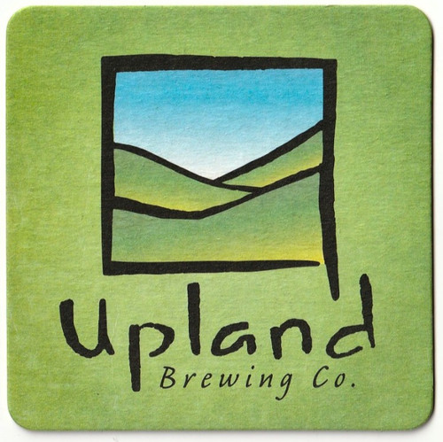 Upland Brewing Beer Coaster Bloomington IN