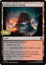 Boiling Rock Prison Land Foil 267 TLA Avatar: The Last Airbender NM