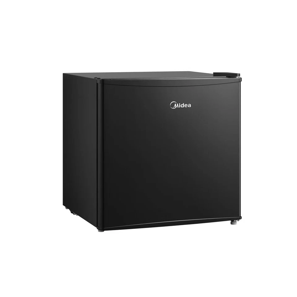 MIDEA 1.7 CU FT COMPACT SMALL REFRIGERATOR - BLACK Certified Dorm Fridge - Image 2 of 4