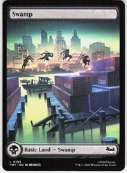 Swamp (0193) Teenage Mutant Ninja Turtles Full Art Basic Land
