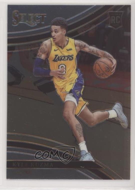 2017-18 Panini Select Courtside Kyle Kuzma #216 Rookie RC 2w6