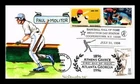 US COVER PAUL MOLITOR BASEBALL HALL OF FAME HAND PAINTED CACHET OLYMPICS FDC