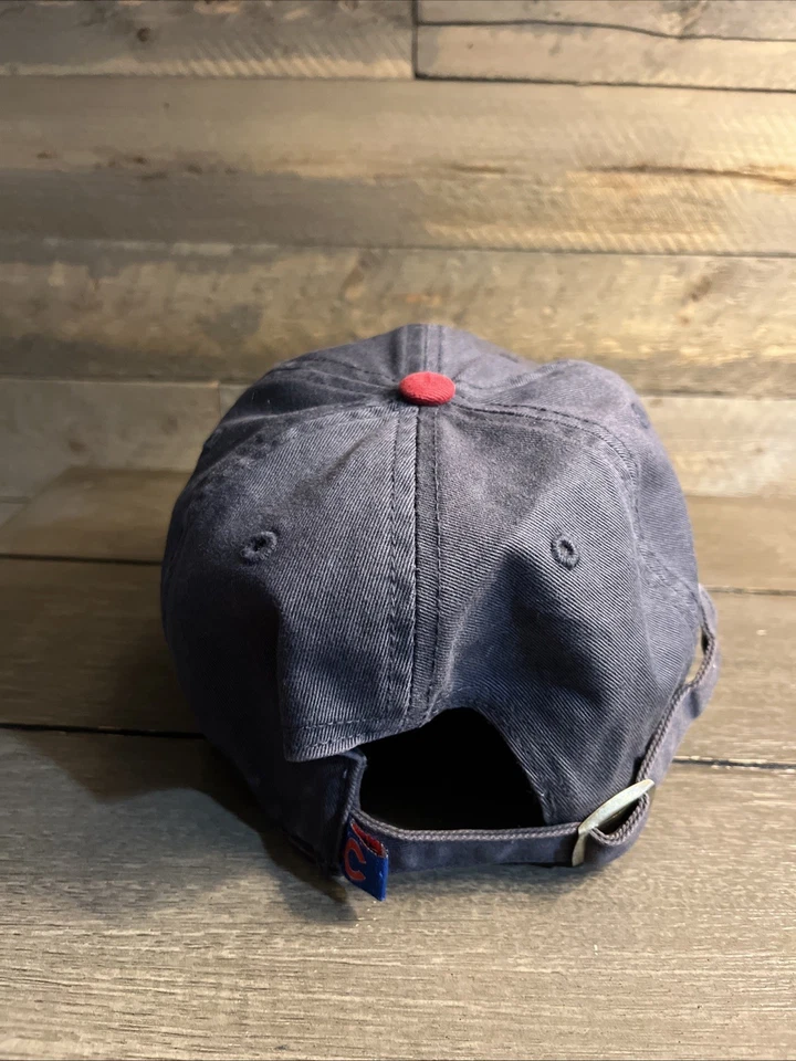 Chicago Cubs 47 Marca Wrigley Field Hogar de los Cachorros Parche Papá Sombrero Gorra Gris Foto 2 de 4