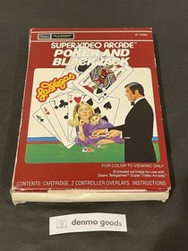 Mattel Intellivision Tele-games Night Stalker Space Hawk Poker Astrosmash Lot 4