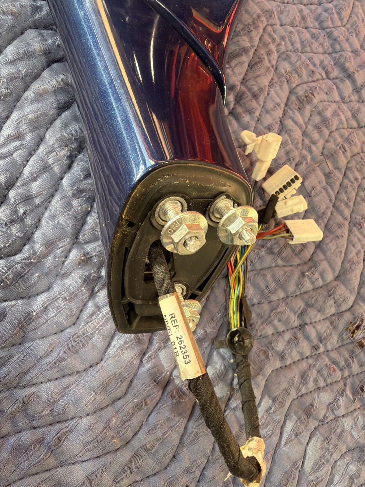 Left Driver Door Mirror Assembly Blue 83963510 OEM Ferrari 458 Italia 2011