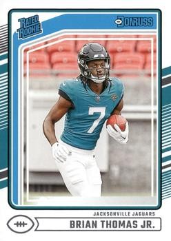 Brian Thomas Jr. 2024 Donruss Rated Rookie #313 - Jacksonville Jaguars