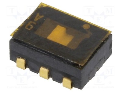 0,1A/6VDC CAS Schalter: Schiebeschalter ON-ON DPDT Pos: 2 SMT