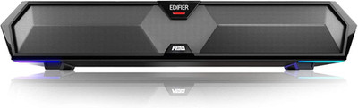 MG300 Computer Sound Bar: Loud Speakers with Deep Bass - Switch RGB Built-In Mic