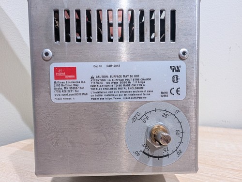 nVent Hoffman DAH1001A Electric Heater 100W