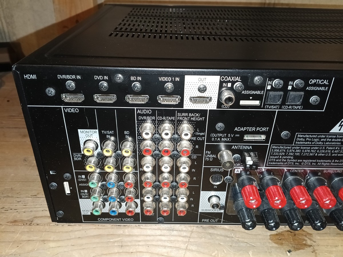 Pioneer VSX-821-K Multi-channel Home Theater Receiver Tested | eBay