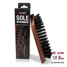 Sole Scrubber - Heavy Duty Boot Cleaner Brush with Stiff Bristles Pointed