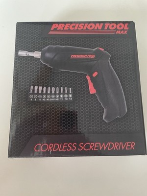 Precision Tool Max Cordless Screwdriver