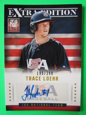 Team USA Trace Loehr 2013 Panini Extra Autograph (Pack Fresh) Oakland A's F0221