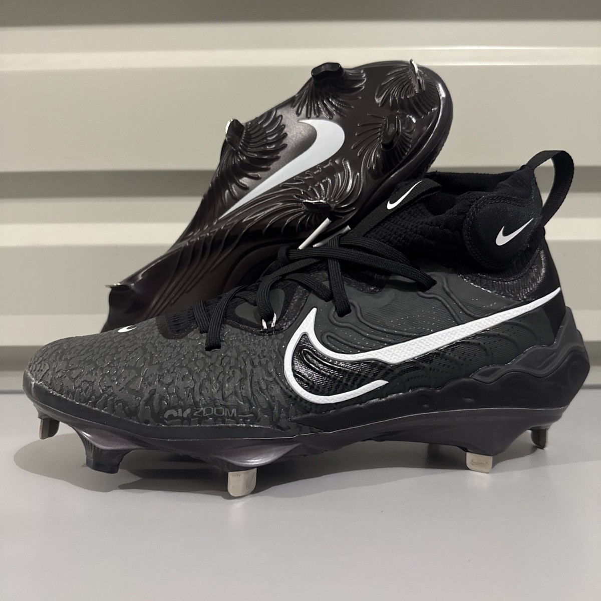 ナイキ 野球用スパイク 28cm Alpha Huarache NXT 黒 Nike Alpha Huarache NXT Black Metal Baseball Cleats DJ6517-010