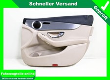Mercedes C Klasse S205 T&uuml;rverkleidung vorn rechts A2228200202 Kunstleder beige
