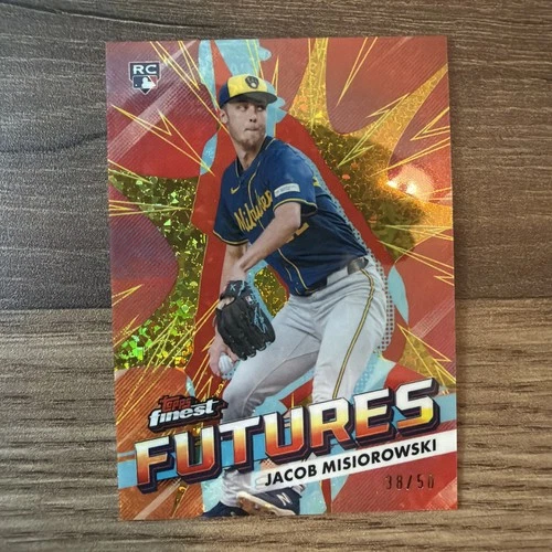 2026 Topps Finest Jacob Misiorowski Gold Mini Diamond (RAW)