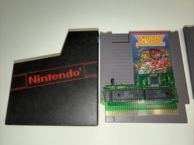 Wurm Journey to the Center of the Earth Nintendo NES +Dustcover Authentic CLEAN
