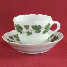 Kaffeetasse & Untertasse Hutschenreuther Maria Theresia Weinlaub