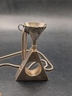 🔥 VINTAGE MEXICO TAXCO STERLING SILVER MODERNIST FLASK FUNNEL PENDANT NECKLACE — photo 10