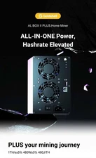 Goldshell AL BOX Ⅱ Plus 1T 480W ALPH Miner Blake3 Alephium Miner AL BOX 2 Plus 