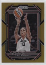 2023 Panini Prizm WNBA Gold Prizm 1/10 Cayla George #58 nd3
