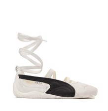 NEW WMNS Rose X Puma Speedcat Ballet SD White Black 404395-01 Women's Sz 5.5-10