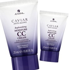Alterna Caviar Replenishing Moisture CC Cream 0.85 oz Travel Size Pack of 2