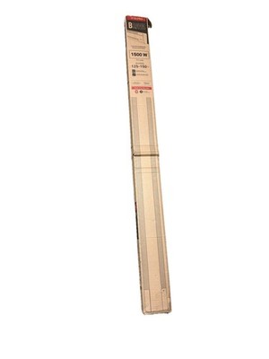 Stelpro Brava AB61502W Electric Baseboard Heater 1500W 120V 72  White- NEW