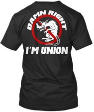 UNION THUG T-Shirt Made in the USA Size S to 5XL