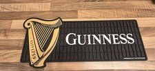 Guinness Rubber Bar Runner Drip Mat for Garden, Pub, Man Cave