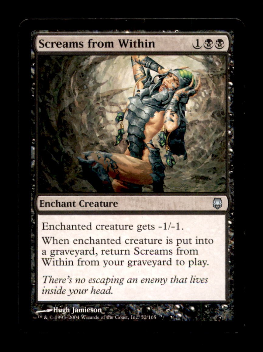 Screams from Within LP Light Play Darksteel MTG [5966]