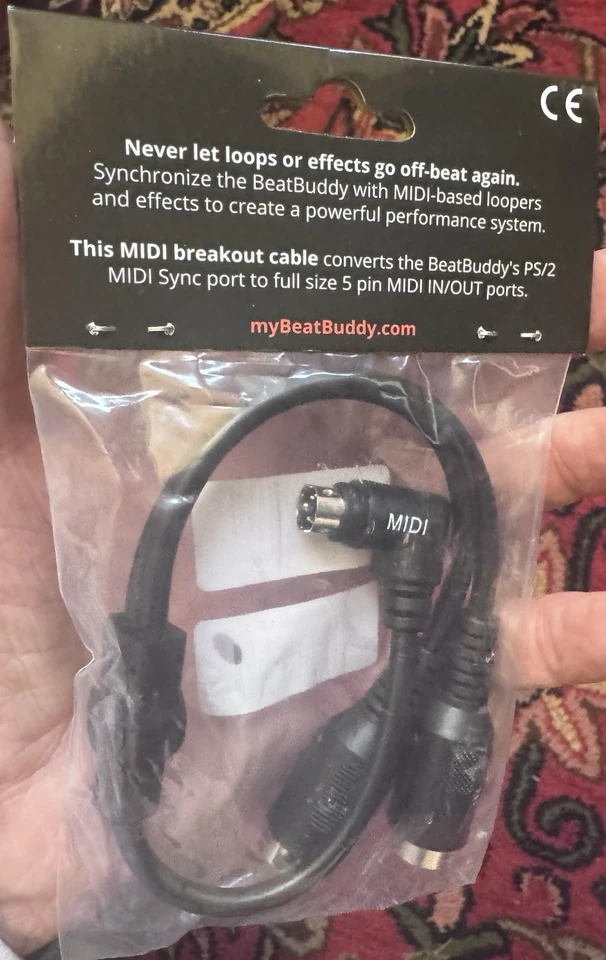 Beatbuddy Breakout Midi Cable - Image 2 of 2