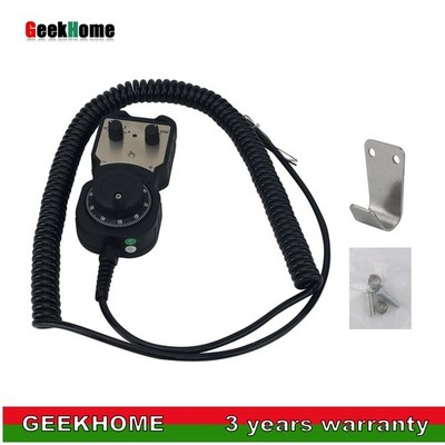 4-Axis MPG CNC Handwheel CNC Pendant Pulse Wave Output 100PPR For FANUC CNC Sys