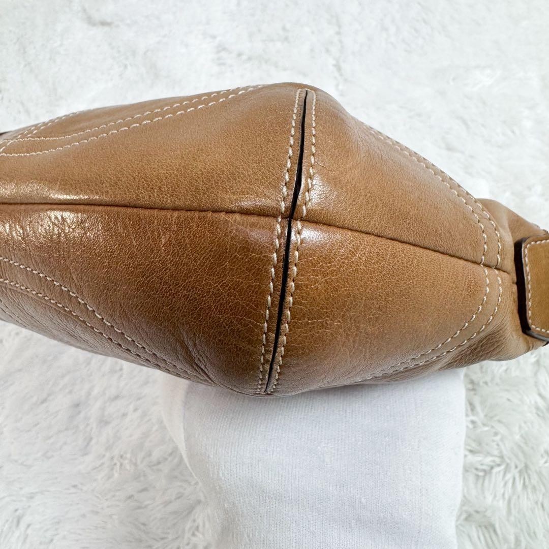 COACH 9541 Soho Shoulder Hobo Bag Brown Used Women thumbnail 12