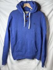 Jack Wills Knit Sweater Hoodie Size Medium Royal Blue
