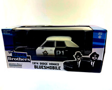 GreenLight Hollywood Blues Brothers 1974 Dodge Monaco Bluesmobile 1:24 Diecast