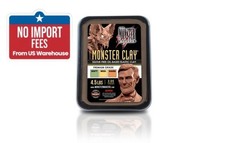 Monster Clay Premium Grade Modeling Clay - Soft - 4.5lb Tub - NEW SIZE