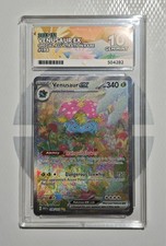 🍃Pokémon TCG: 151 Venusaur Ex SIR (198/165) - Ace 10 Gem Mint - Ace Label Art🍃