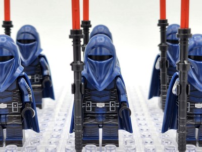 CUSTOM Star Wars The Force Unleashed Senate Guards Brick Minifigures