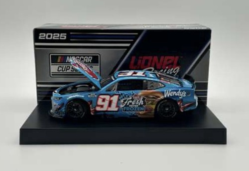 2025 Helio Castroneves #91 Wendy's 1:24 NASCAR serie coppa pressofusa - Foto 2 di 3
