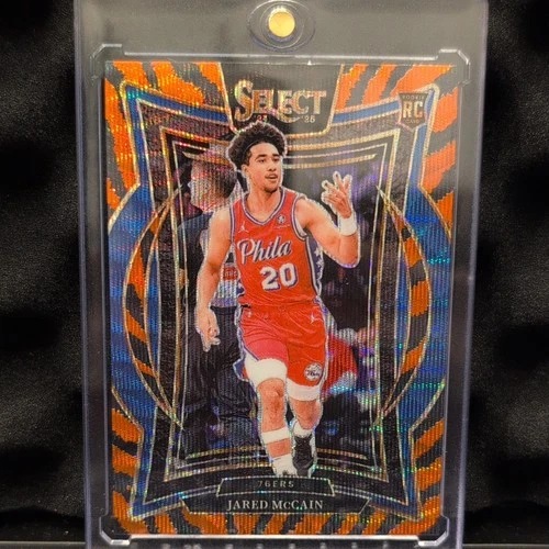 2024-25 Panini Select - Concourse Jared McCain #82 Tiger Prizm (RC)