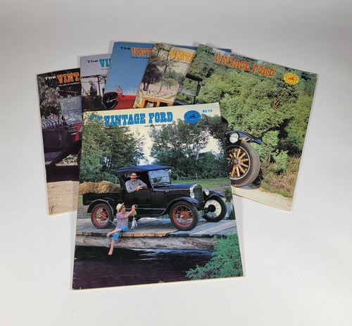 Set Vintage Ford Model T Club Magazine Vol 18 1983 All 6 Publications Collector - Picture 1 of 2