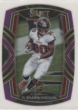 2020 Panini Select Club Level Purple Prizm Die-Cut Ke'Shawn Vaughn #273 kr0
