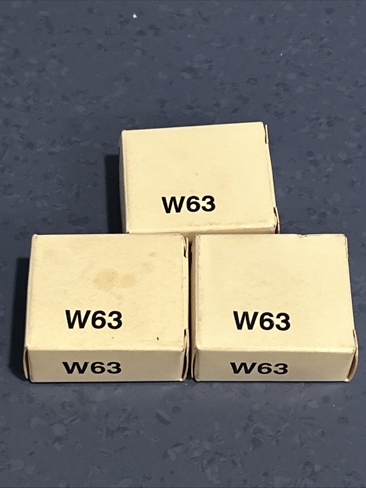 Allen Bradley W63 Lot Of 3 New In Box Thermal Overload Heater Elements Metal