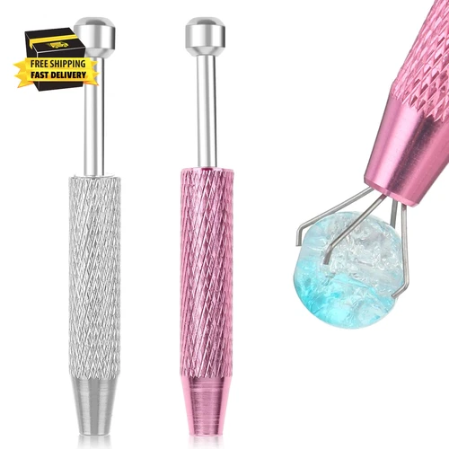 2 Pcs Piercing Ball Grabber Tool, Piercing Changing Tools 4-Claw Pick up Piercin - product listing photo